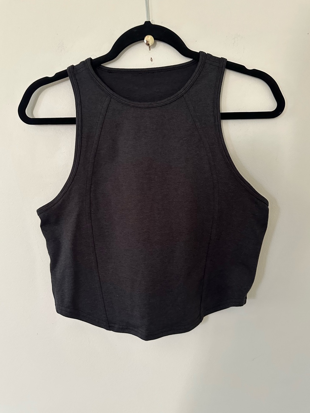 Lululemon Soft Sueded Crewneck Cropped Tank Top
Black / Black - Picture 7 of 11